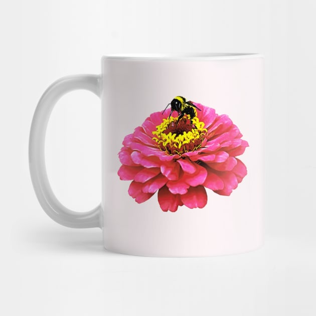 Zinnia and the Bee by SusanSavad